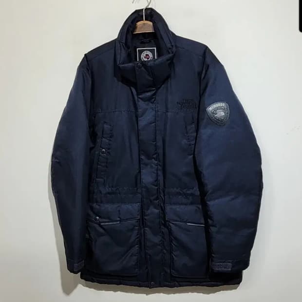 (L) 노스페이스 맥머도 패딩점퍼 네이비 오리털 다운자켓 