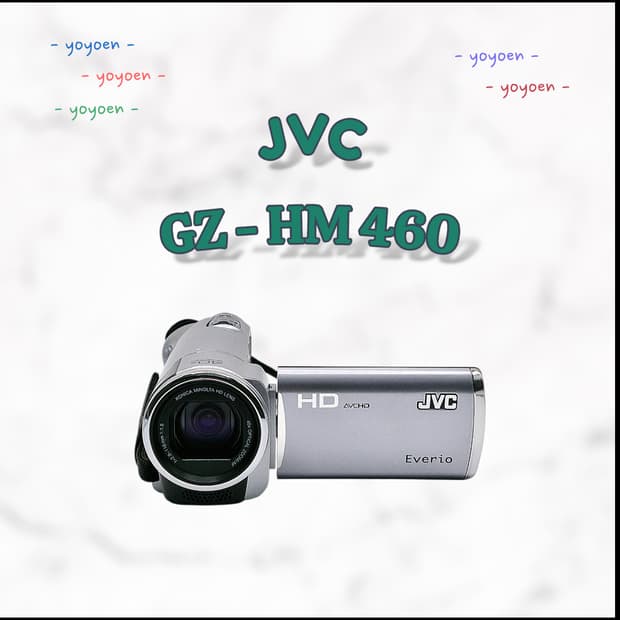 JVC GZ-HM460 빈티지캠코더 [ 꾸미기0/a급 ]