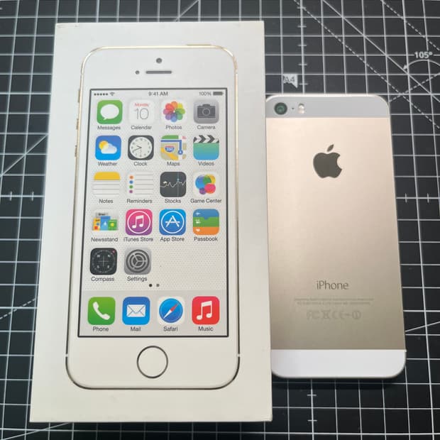 최상급 아이폰 5s 샴페인골드 32gb 일본판