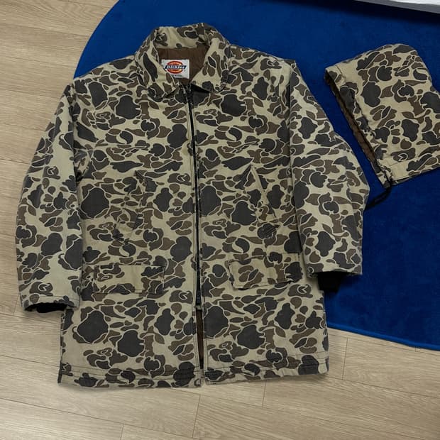 90s 디키즈 카모 워커 코트 (L)