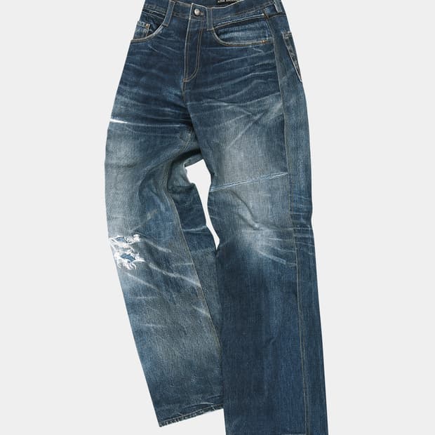 [30] 앤더슨벨 트롱프뢰유 데님 팬츠