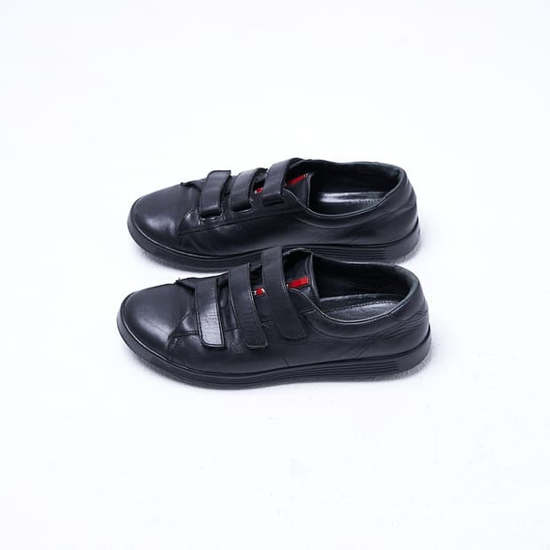 Prad Sport Leather Sneakers