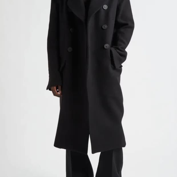 릭오웬스 Rick Owens 오피서 officer 롱 코트 L (50)