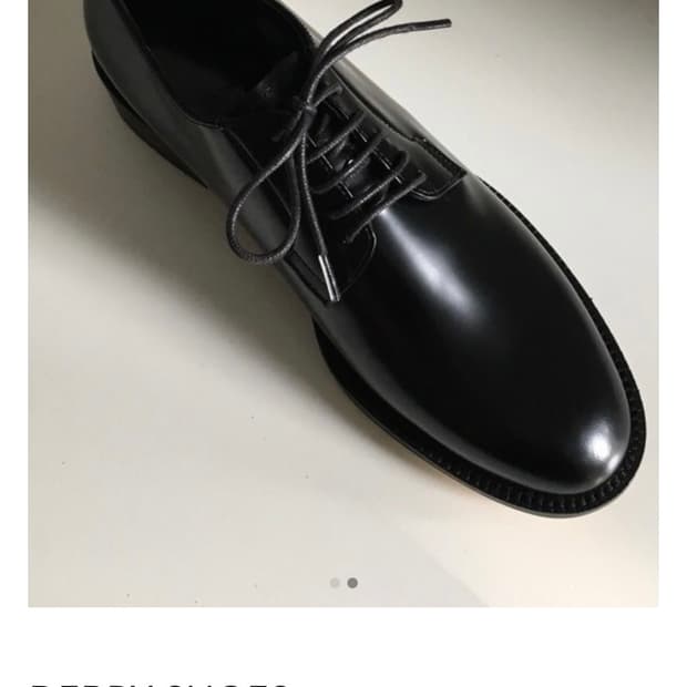 써티포민 더비 슈즈