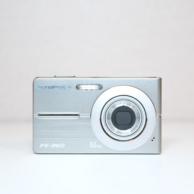 올림푸스 FE-360 빈티지 디지털 카메라 (박스 풀구성)