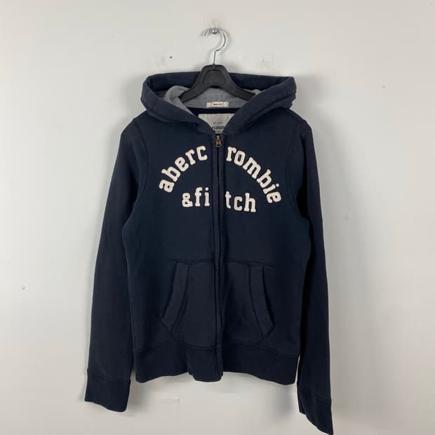아베크롬비 딥네이비 후드집업 키즈 XL <564>