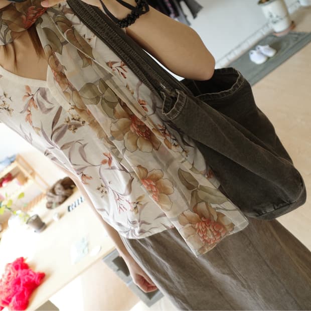 Flower scarf