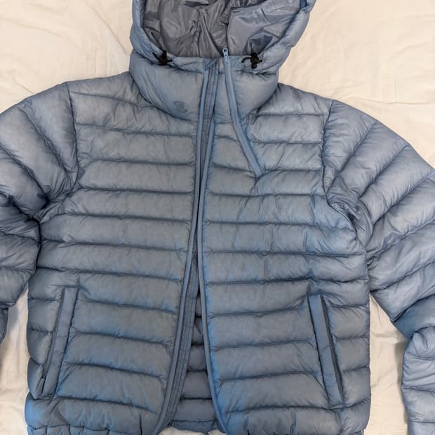 산산기어 24fw 서픽스 푸퍼 자켓 스카이블루 1사이즈