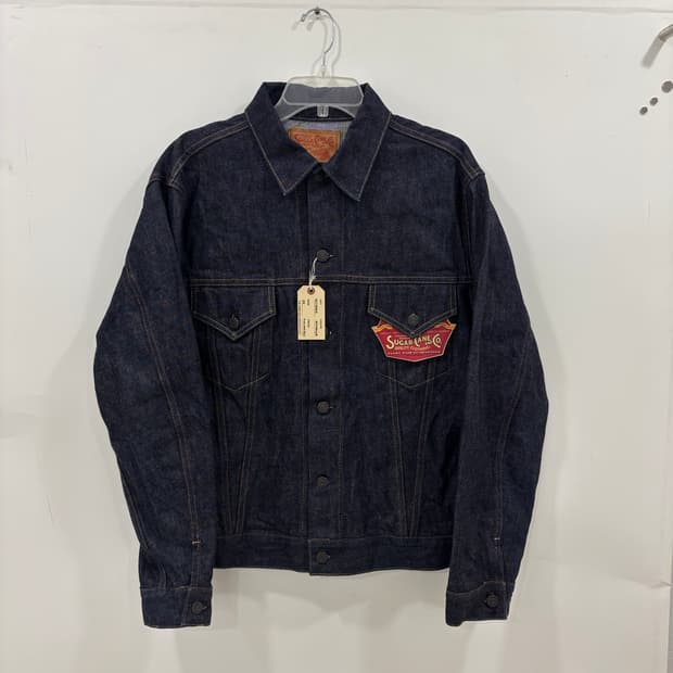 [42] 슈가케인 3세대 데님 트러커 자켓 1962 MODEL