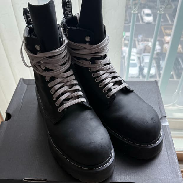 릭오웬스 닥터마틴 290 쿼드솔