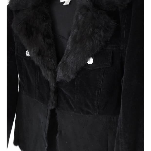 빈티지 bebe 토끼털 퍼자켓