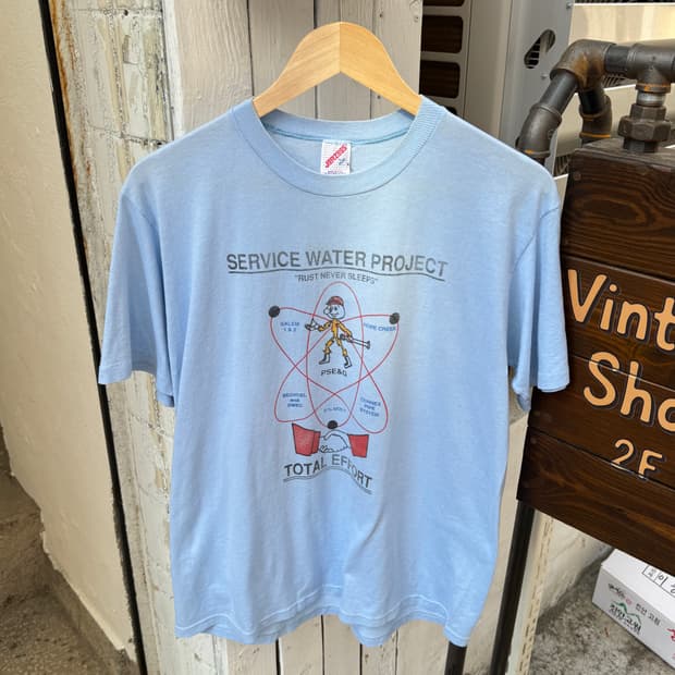 80s USA Made Jerzees 티셔츠(HT82)