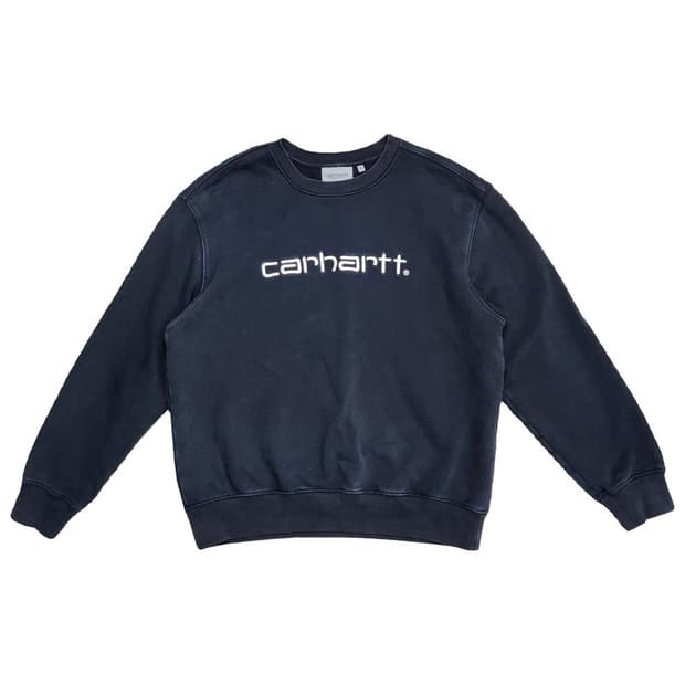 CARHARTT Wip 프린팅 플리스 맨투맨 Men M