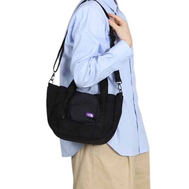 노스페이스 퍼플라벨 코듀라 나일론 숄더 토트백 판매 