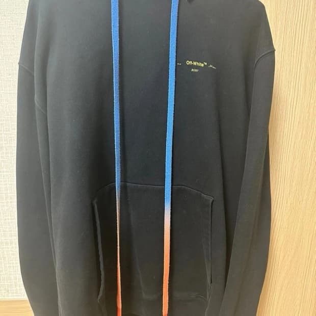 오프화이트 후드티 XL