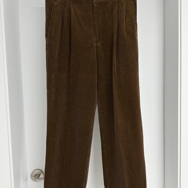 [라코스테] 남성 코듀로이 팬츠