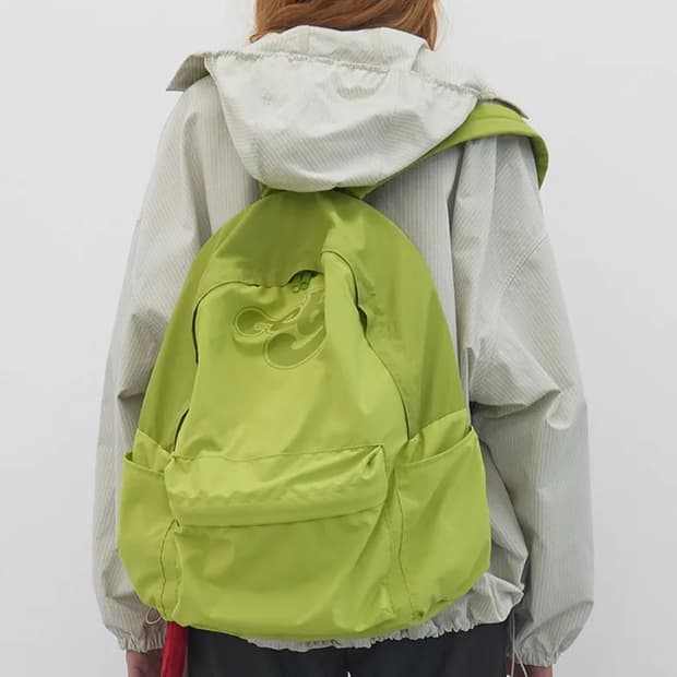 엔조블루스 투톤 백팩