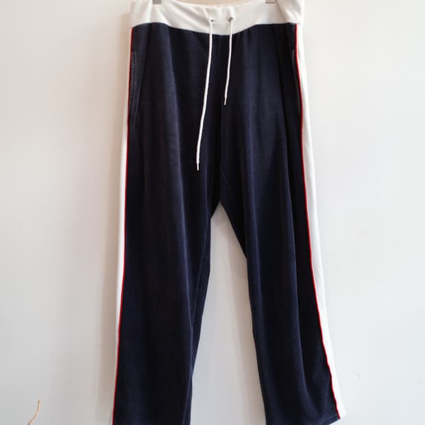 TOMMY HILFIGER 타미 힐피거 벨벳 밴딩팬츠