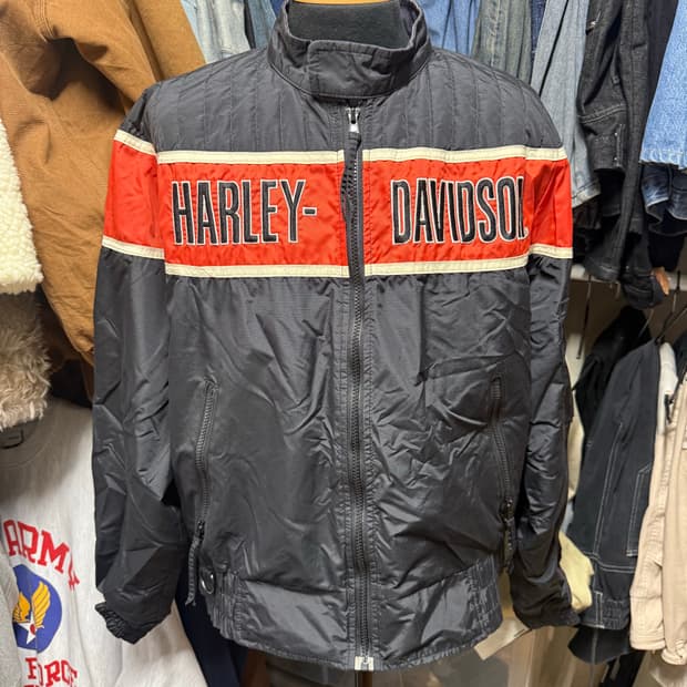 [M] 할리 데이비슨 레이싱 나일론 자켓