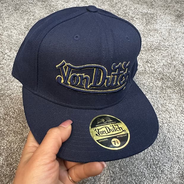 본더치 네이비 플랫빌 캡(59cm)