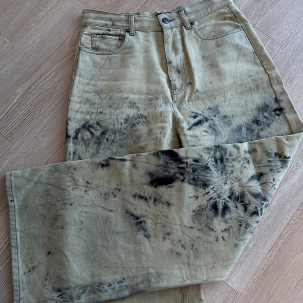 Acne Studios Yellow Denim