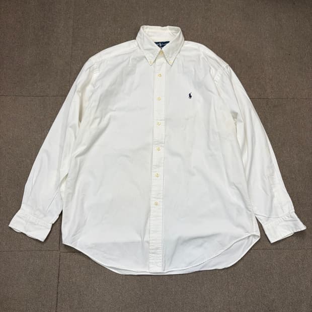 polo BLAKE 랄프로렌 폴로 블레이크핏 화이트 옥스포드 셔츠