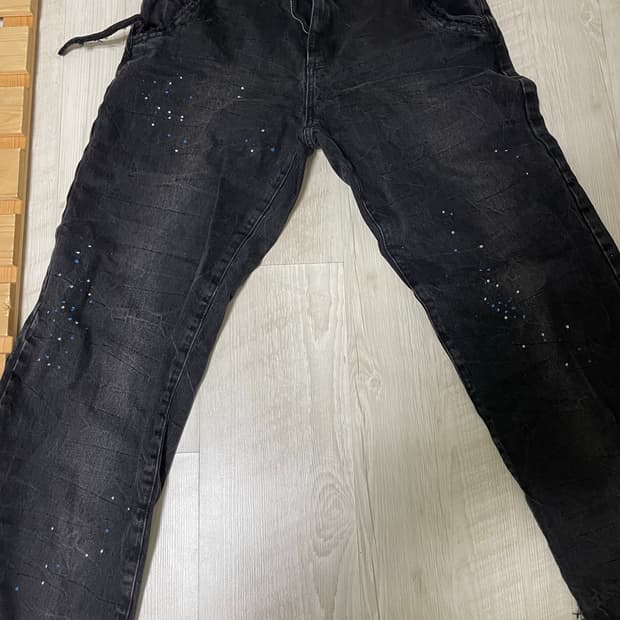 자라 아더에러 데님 흑청 38사이즈