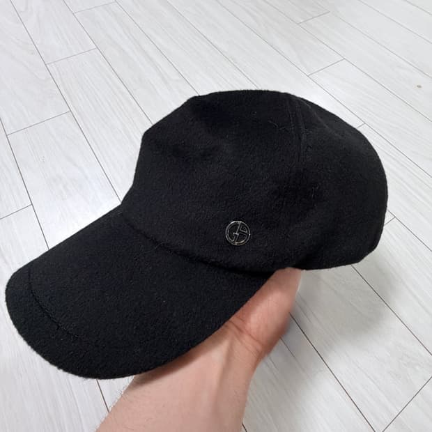 조르지오 아르마니 캐시미어 볼캡 야구모자