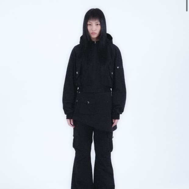 미세키서울 Pocket hoodie jacket 