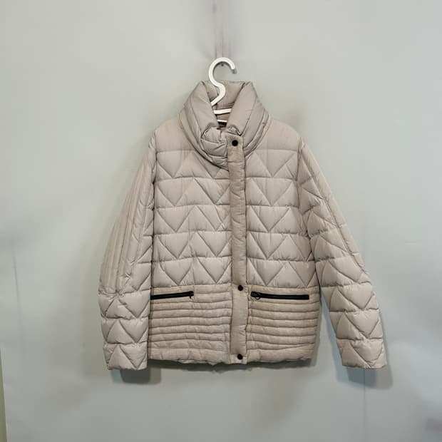 한섬 시스템 구스다운 패딩 55