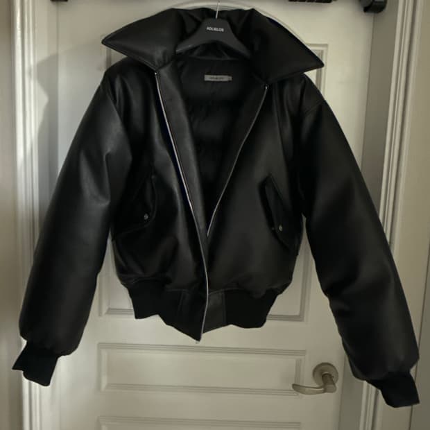 (깡스타일)로버스트포 레더 푸퍼 자켓 xl (택있음)