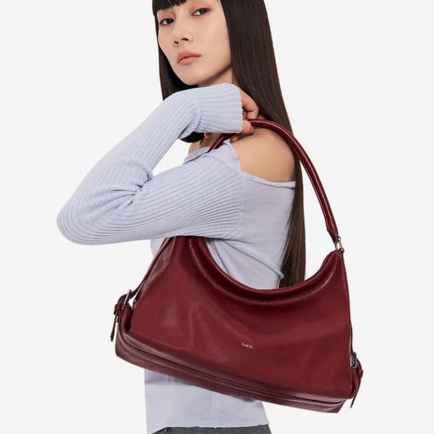 스탠드 오일 머쉬백 mushy bag 레드와인