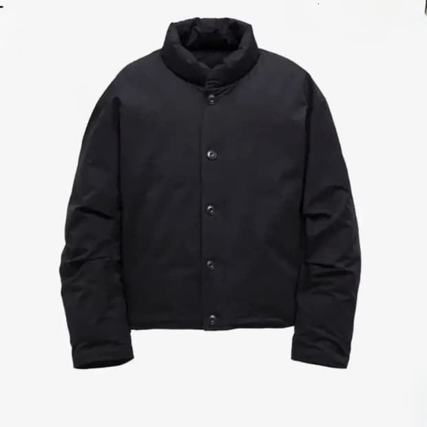 쿠어(COOR) 플랙 구스 다운 블랙 L