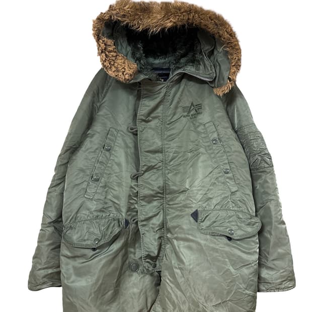 알파인더스트리 n3b 야상 점퍼