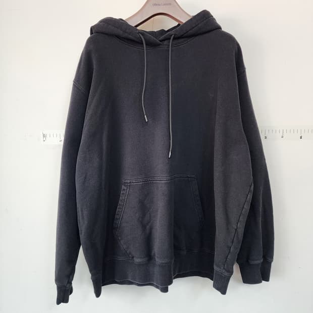 MSGM 블랙 후드티