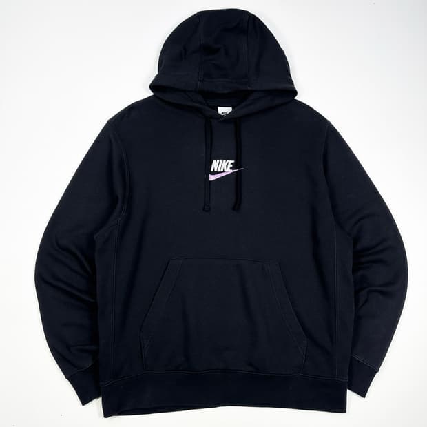 나이키 퓨추라 자수로고 베이직 후드티 블랙 XL