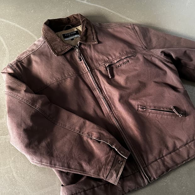 CLIFTON Classic 코튼 클래식 워크자켓 