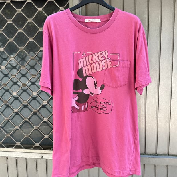 Disney x Uniqlo mickey vintage tee