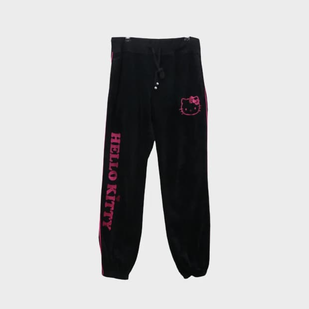 헬로키티 벨벳 트레이닝 조거 팬츠 59835