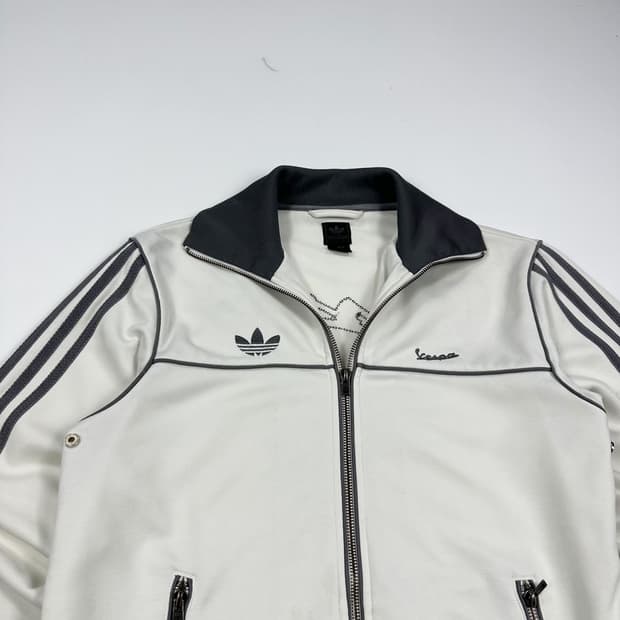 아디다스 x 베스파 오트밀 차콜 트랙탑 져지 (L)