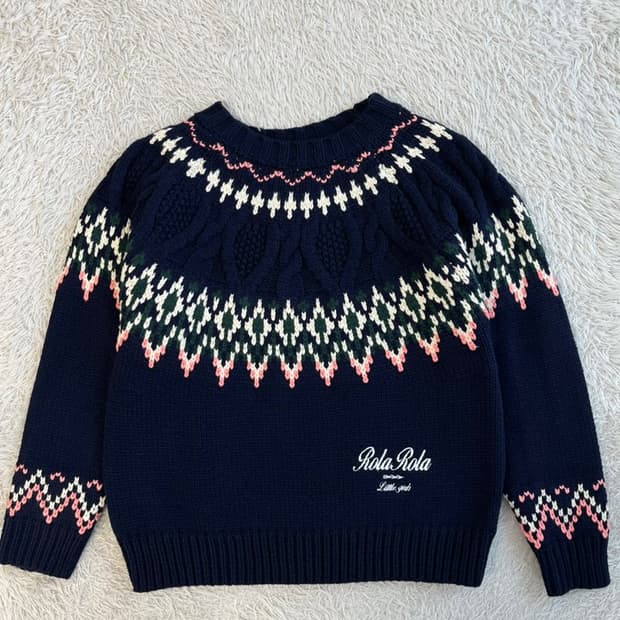 로라로라 노르딕 니트/#2651