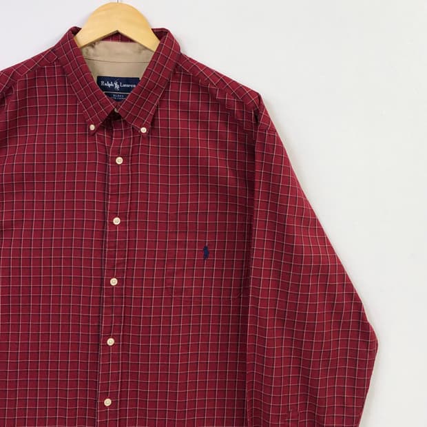 Xxl 폴로 체크 셔츠