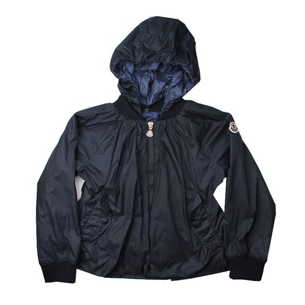 몽클레르 키즈 미드나잇블루 후드 윈드브레이커 자켓 6세