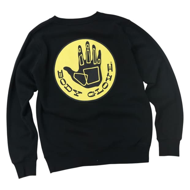 Body Glove 바디글로브 빅로고 블랙 빈티지 맨투맨 (M)