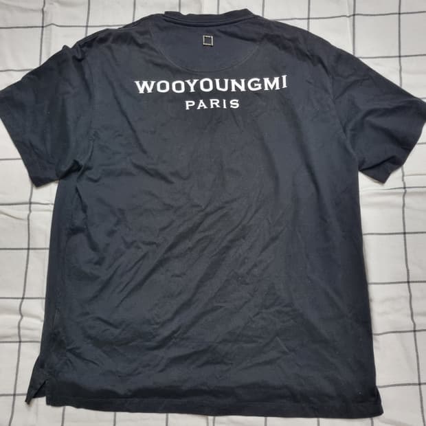 [48] 우영미 백로고 반팔 블랙