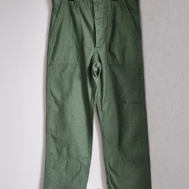 오어슬로우 퍼티그 팬츠 레귤러핏 새상품