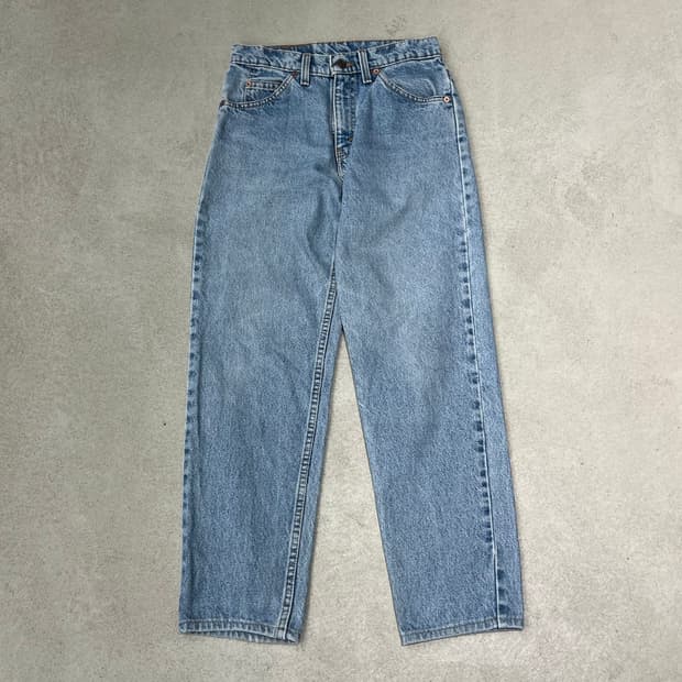 usa 리바이스 550 오렌지탭 데님팬츠 s10143