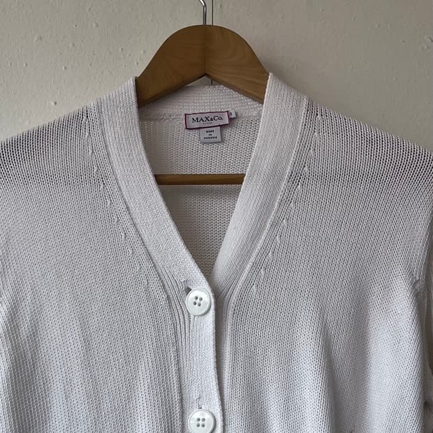 막스앤코 여성 브이넥가디건 S사이즈