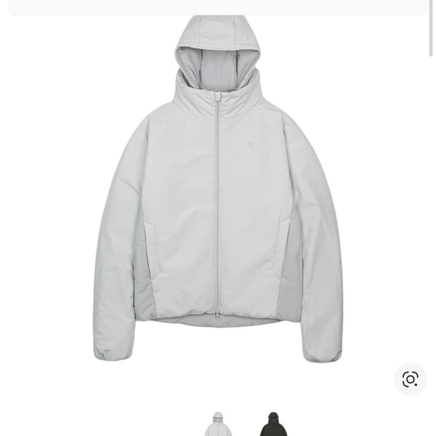 산산기어 리버서블 푸퍼 자켓 라이트 그레이 (1사이즈)