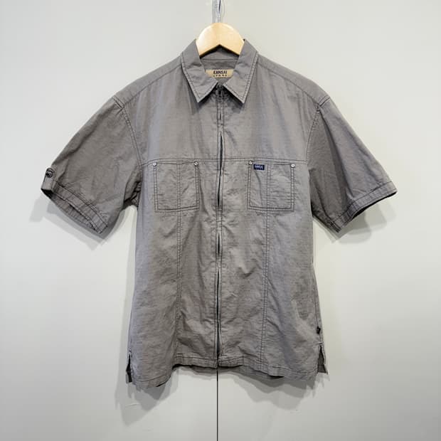 Kansai jeans 반팔 셔츠 집업